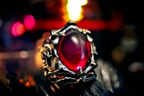 ** DRAGON of WISHES ** Templar Occult Ancient Secret Society Haunted Ring VAST RICHES Genie Djinn Skull & Bones! WEALTH   Grant ALL WISHES! * BLESSED! $ Stocks Investments Luxury Cash * OUROBOROS *