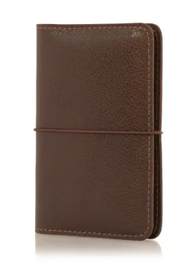 Dark Brown | Italian Leather | A6 Folio