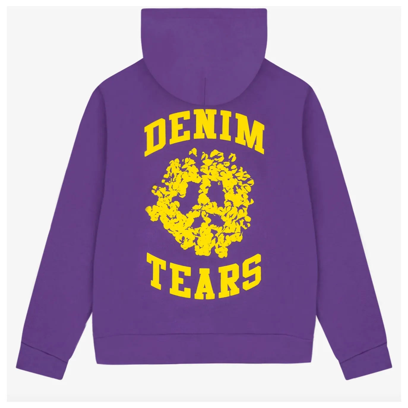 Denim Tears University Zip Hoodie Purple