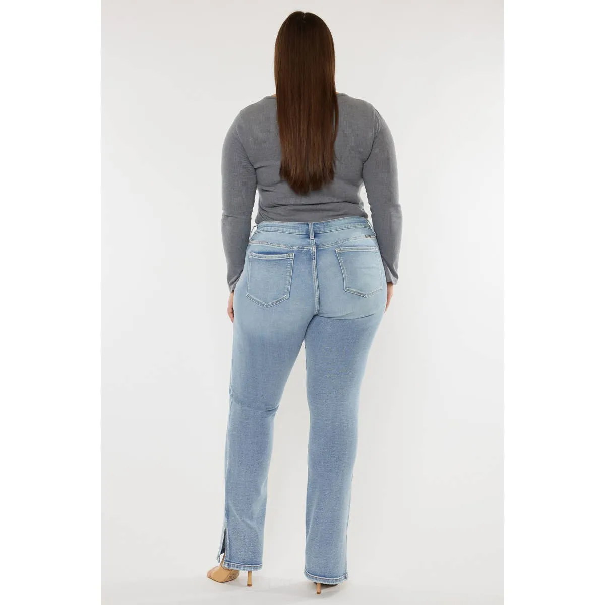 Doreen Mid Rise Y2K Bootcut Kancan Jeans | SZ 16W-22W