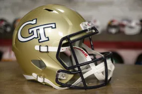 Georgia Tech Yellow Jackets Riddell Speed Replica Helmet