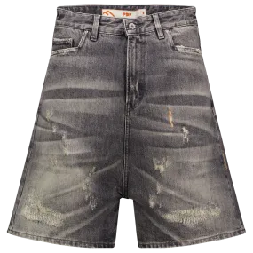 Kilt Short Denim Black