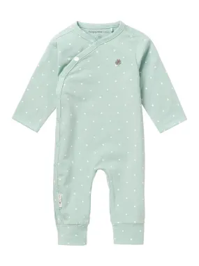 Mint Playsuit With Stars