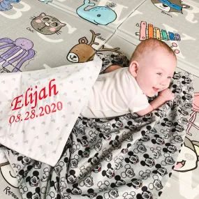 Personalized Disney Baby Blanket - Mickey Mouse