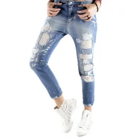 Sexy Woman Jeans Donna