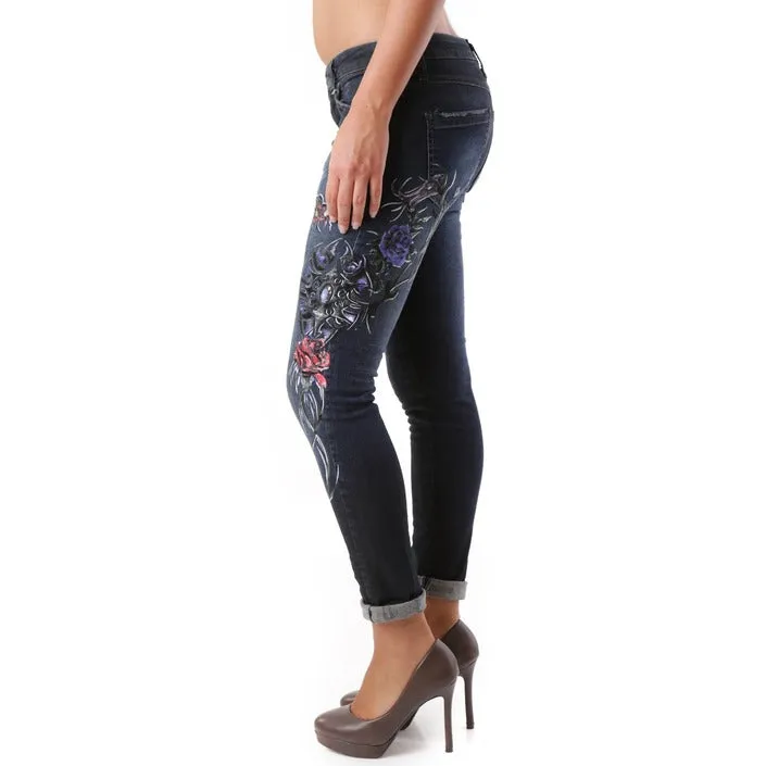 Sexy Woman Jeans Donna