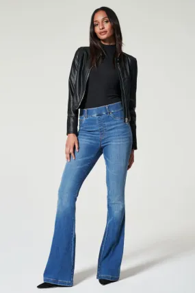 Spanx: Flare Jeans -  Vintage Indigo (Petite)