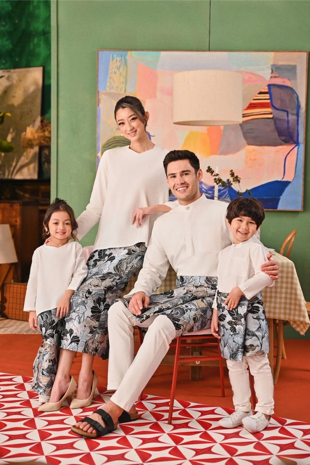 The Capai Men Baju Melayu Top - White