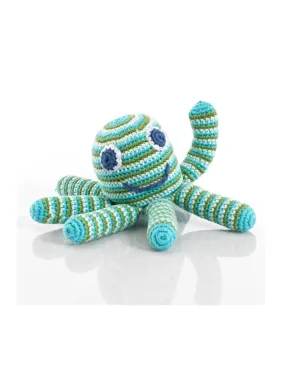 X Large Crochet Stripe Octopus